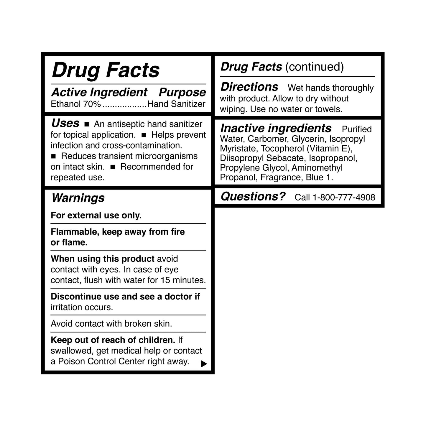 McKesson Premium Hand Sanitizer 70% Alcohol Gel, 18 oz Bottle, Summer Rain Scent