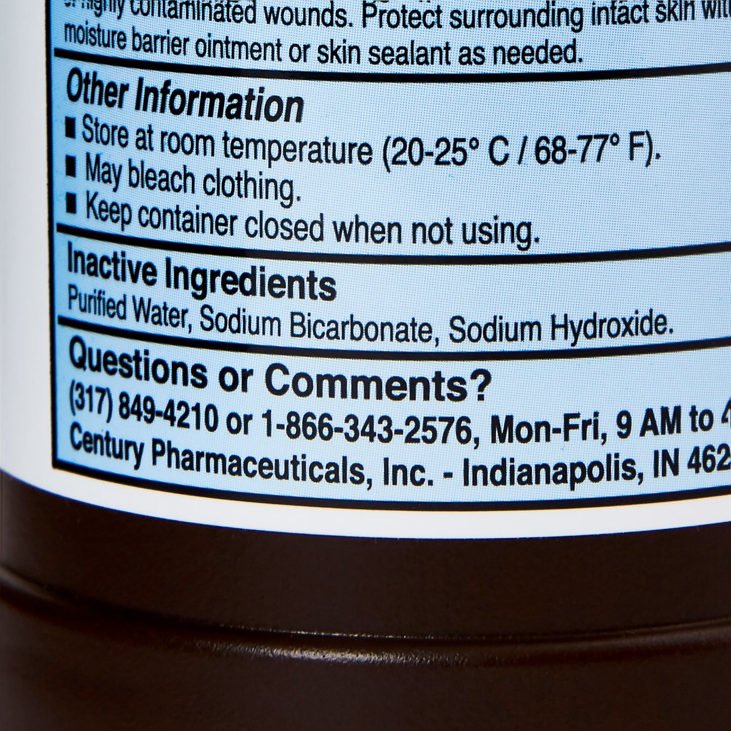 Dakin's® Full Strength Wound Antimicrobial Cleanser, 16-ounce bottle