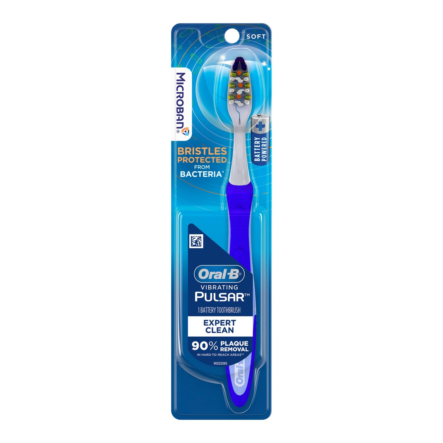 Oral-B® Vibrating Pulsar™ Battery Toothbrush Expert Clean Soft