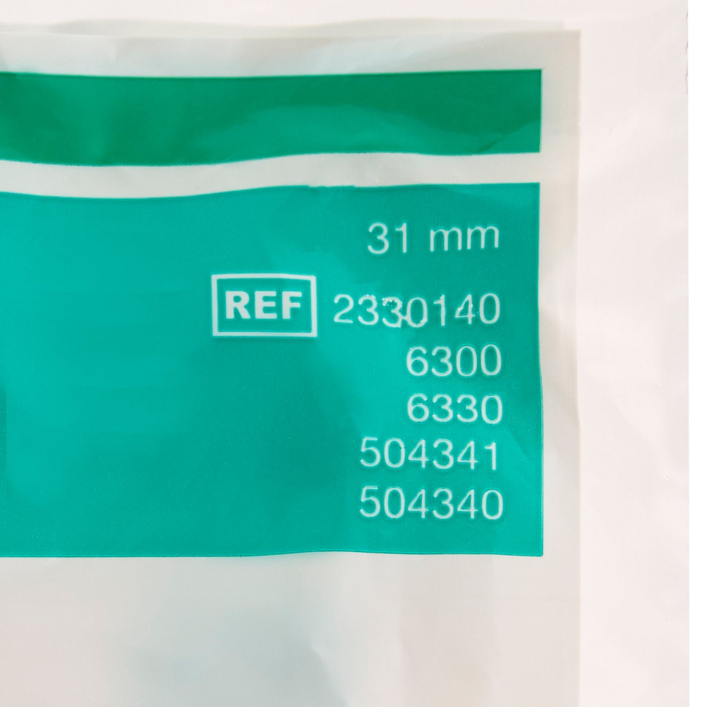 Freedom® Clear Advantage Male External Catheter, Self-Adhesive Strip, 31 mm