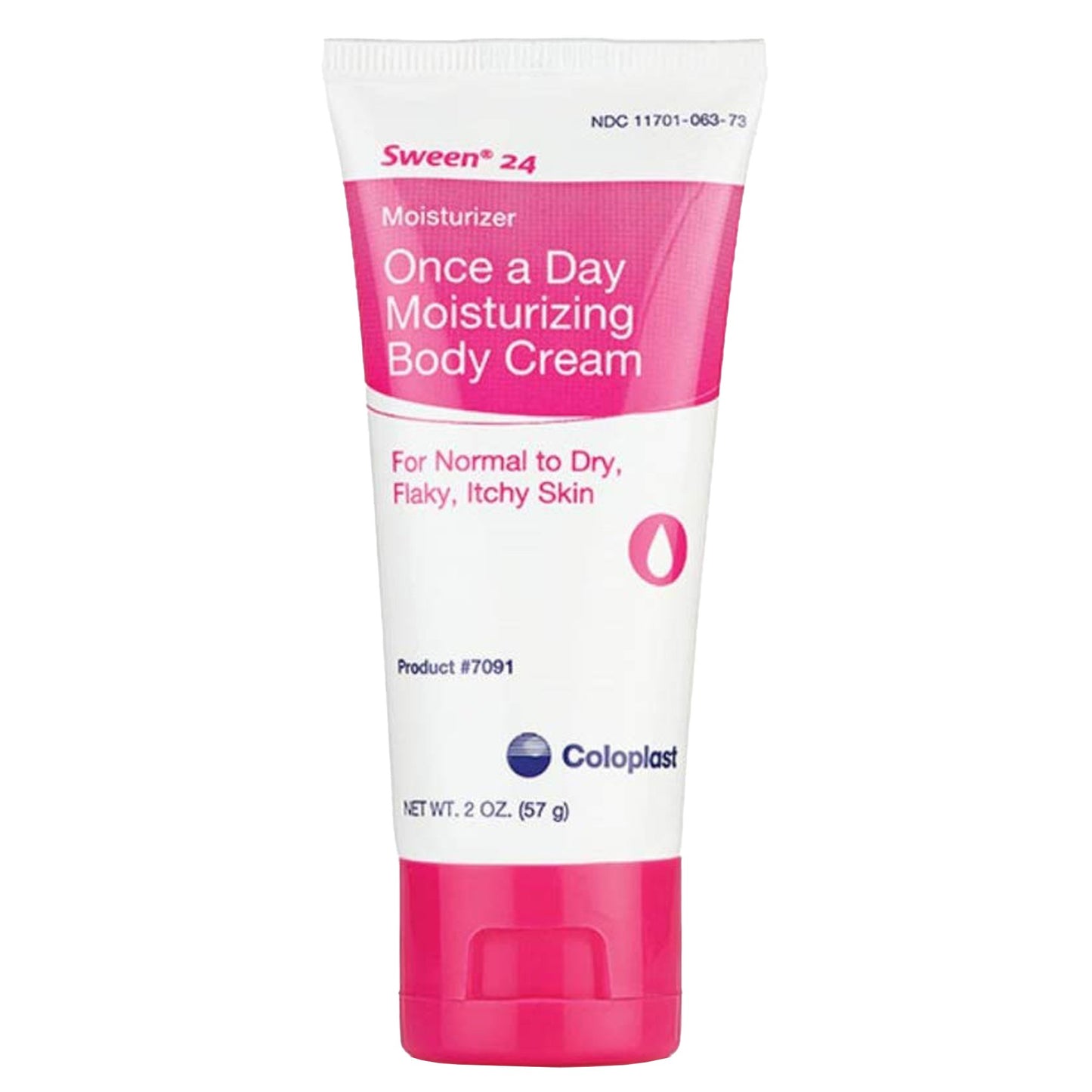 Sween® 24 Once a Day Moisturizing Body Cream for Flaky, Itchy Skin, 2-ounce tube