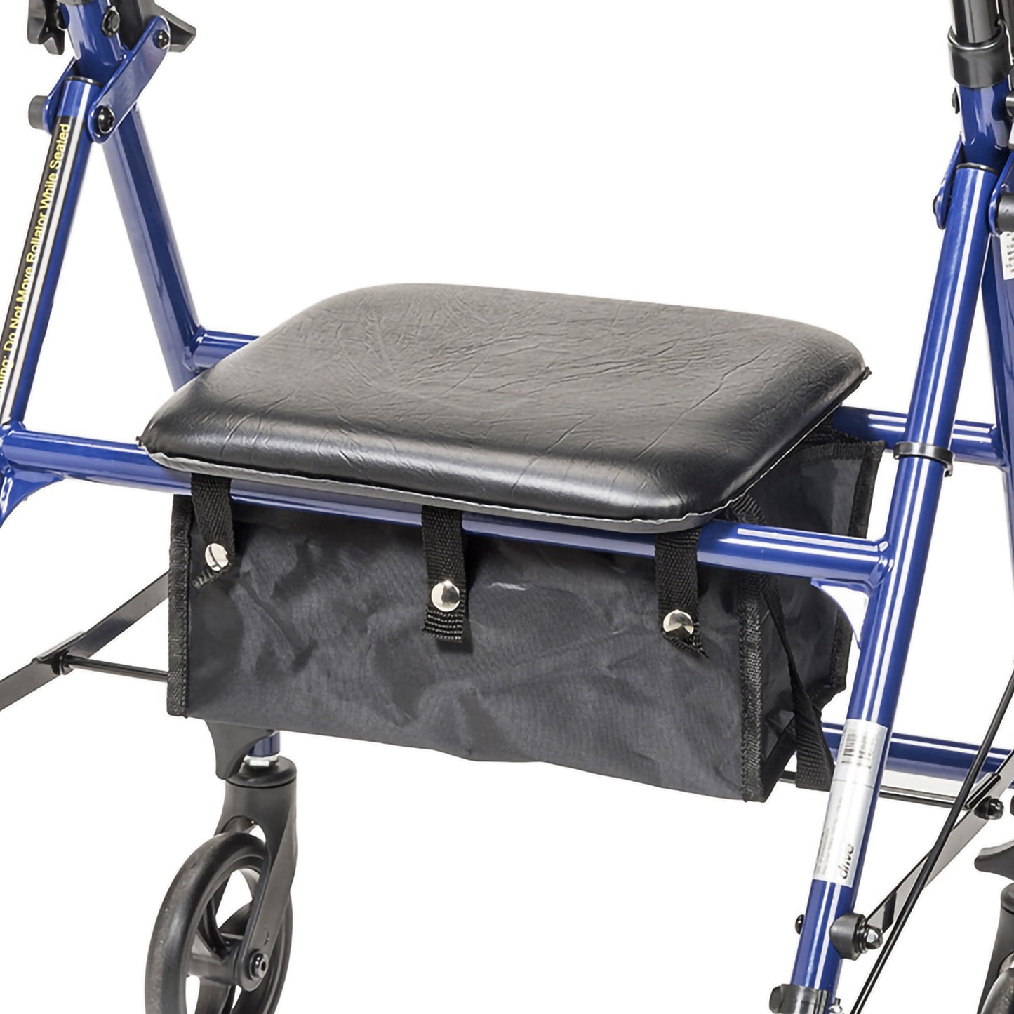 drive™ Steel Rollator with 6 Inch Wheels, Blue