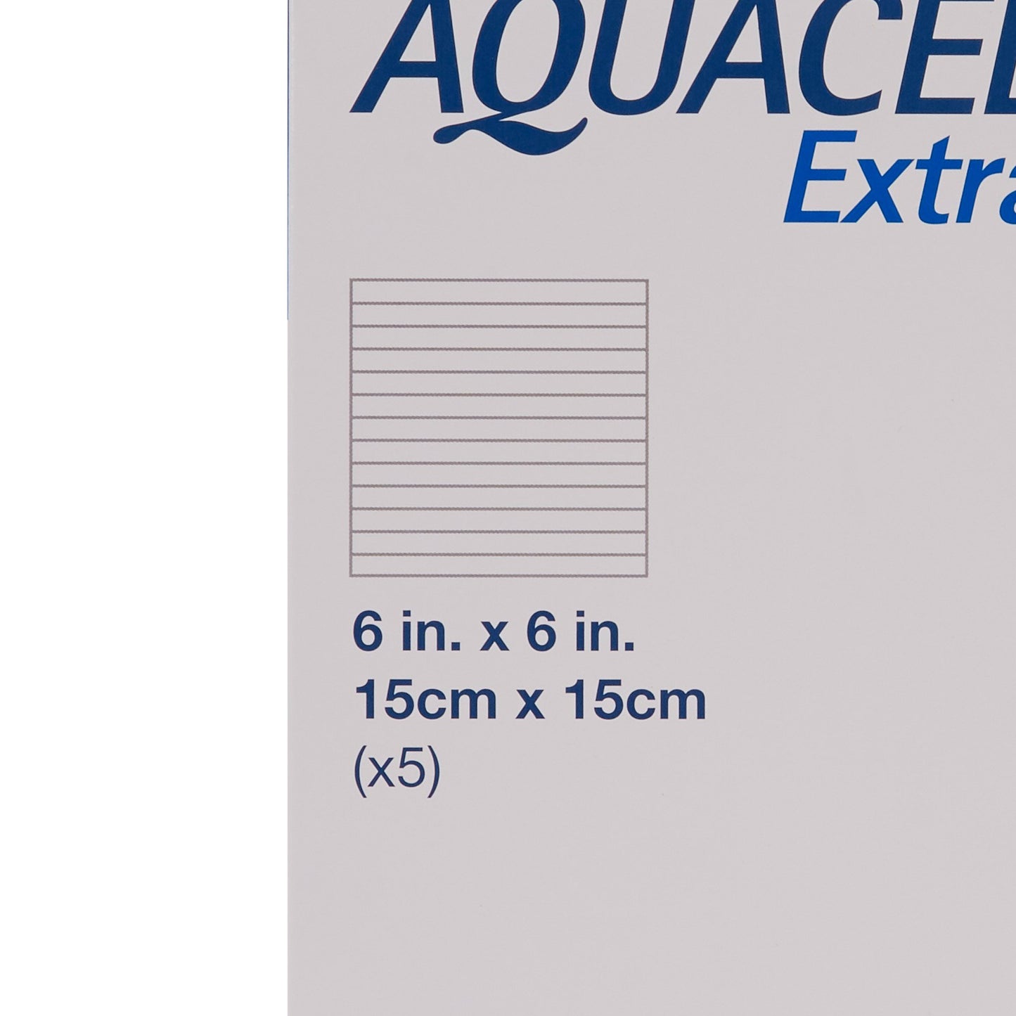 Aquacel® Extra™ Gelling Fiber Wound Dressing, 6 x 6 Inch