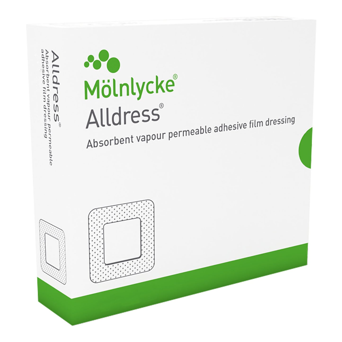 Alldress® Composite Dressing, 6 x 6 Inch