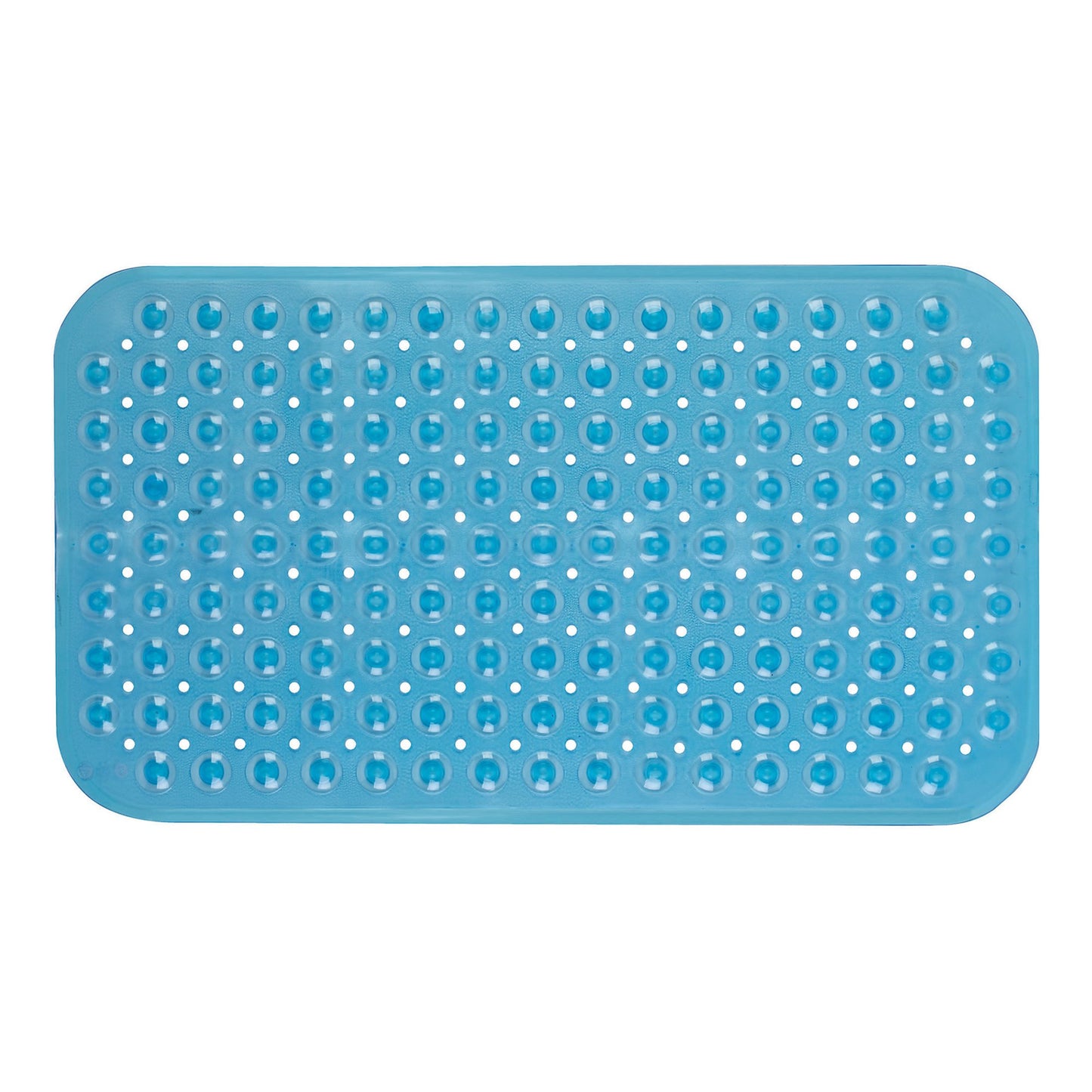 Theracare Bathtub Mat, Antifungal, Blue, 15 x 27 Inch