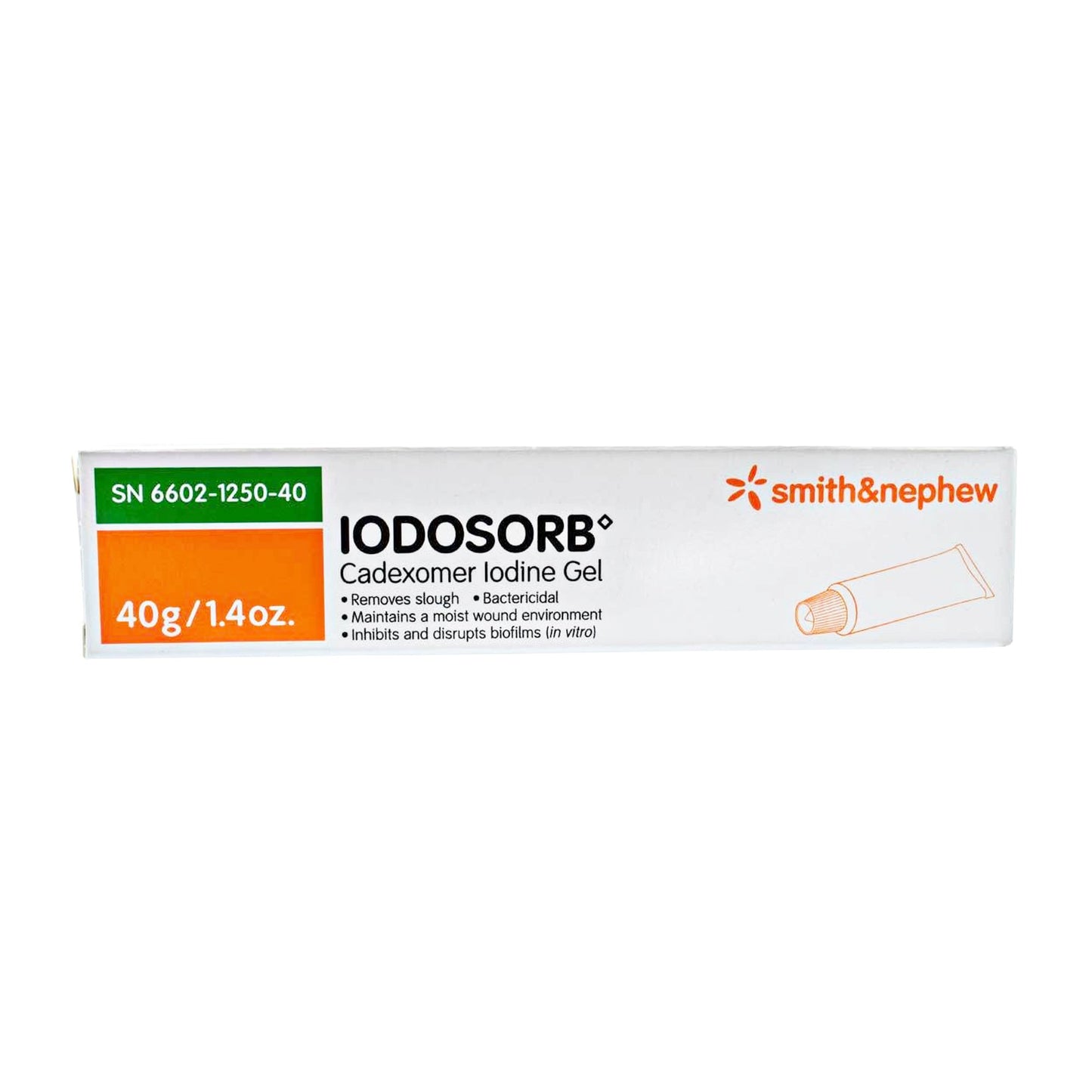Iodosorb Antimicrobial Wound Gel, 40-gram tube