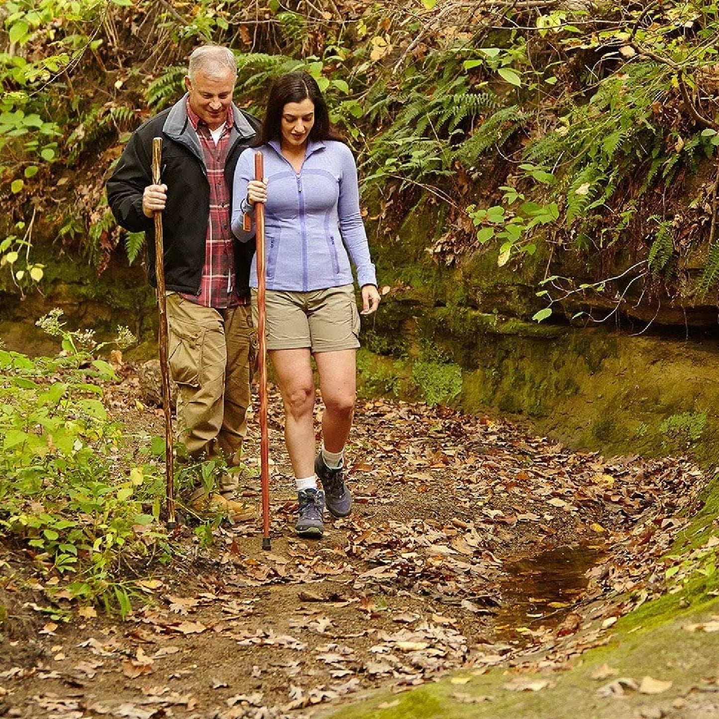 Brazos™ Twisted Bocote Cane with T-Handle, 37-Inch Height