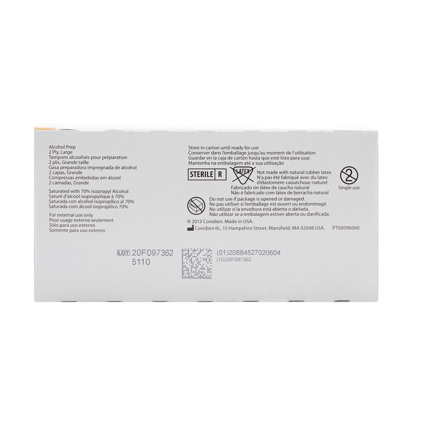 Webcol™ Alcohol Prep Pad