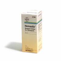 Hemastix® Urinalysis Reagent Strips, General Chemistry tests