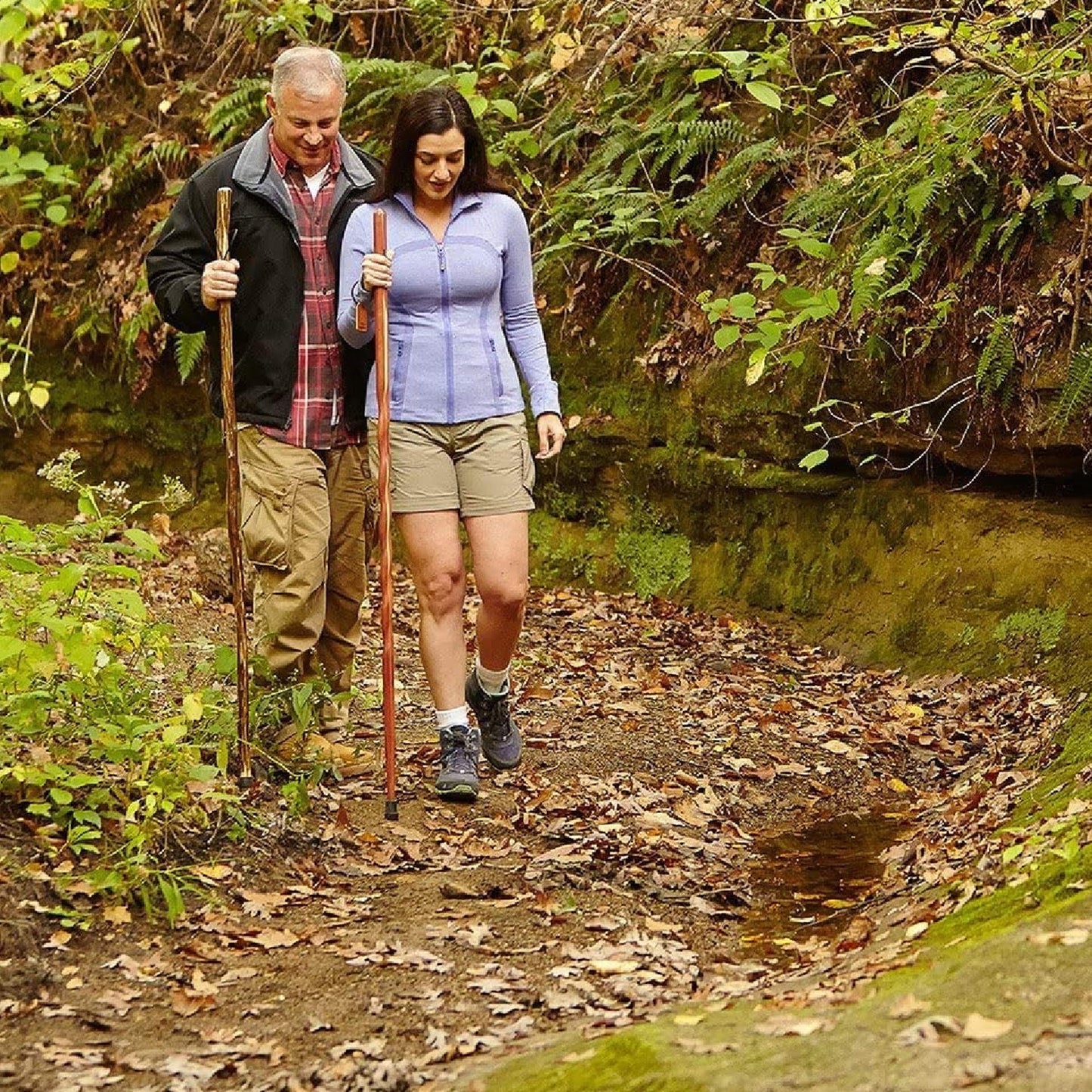 Brazos™ Twisted Cedar Cane, 34-Inch Height