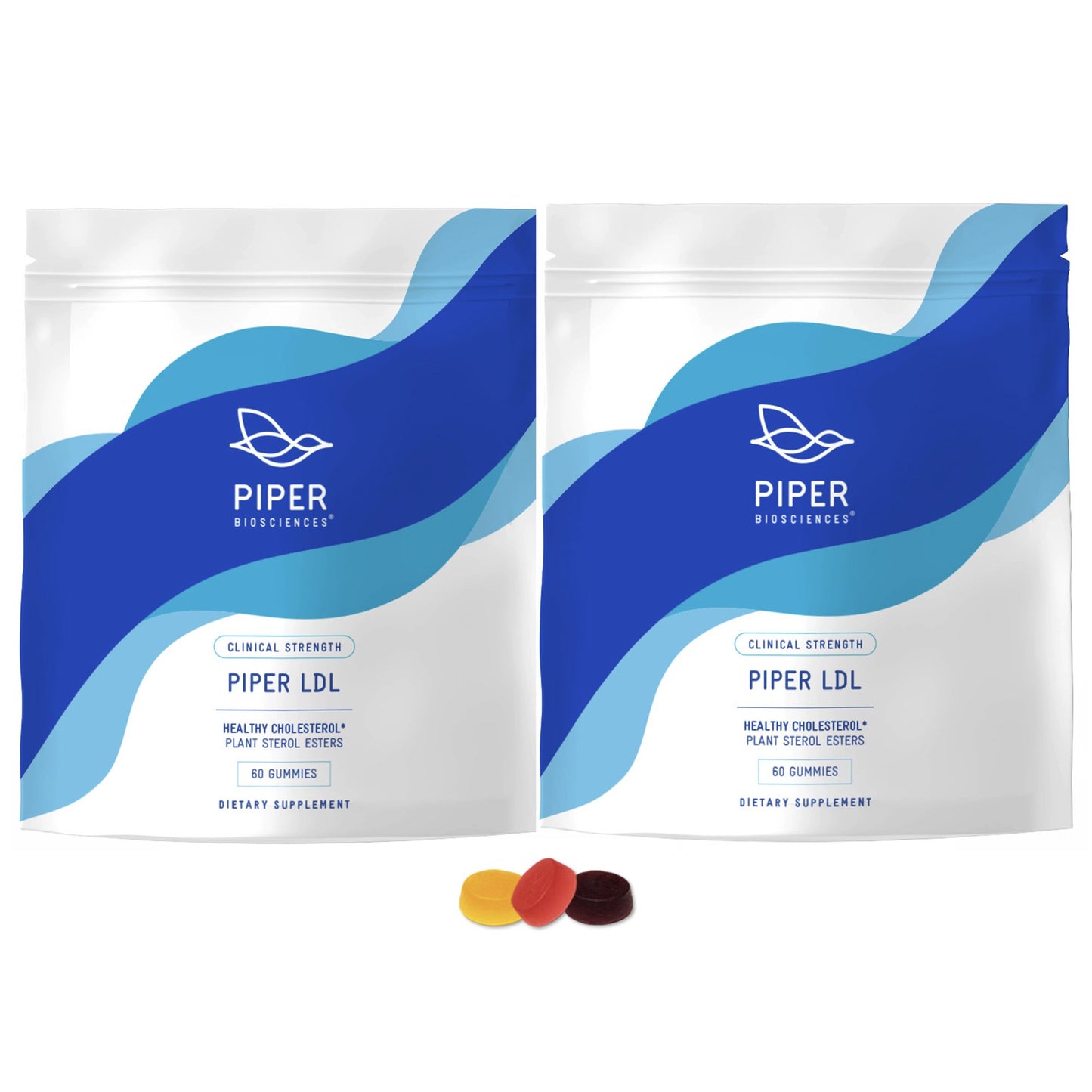 Piper Biosciences Clinical Strength LDL Healthy Cholesterol Gummies