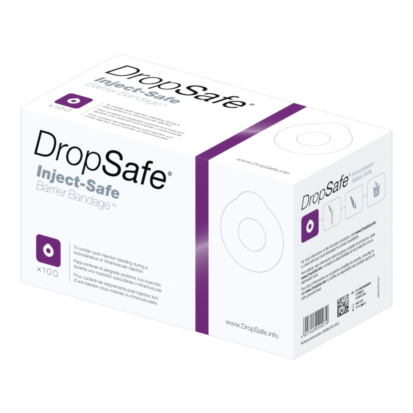 BARRIER DROPSAFE INJECT-SAFE (100/BX 20BX/CS)