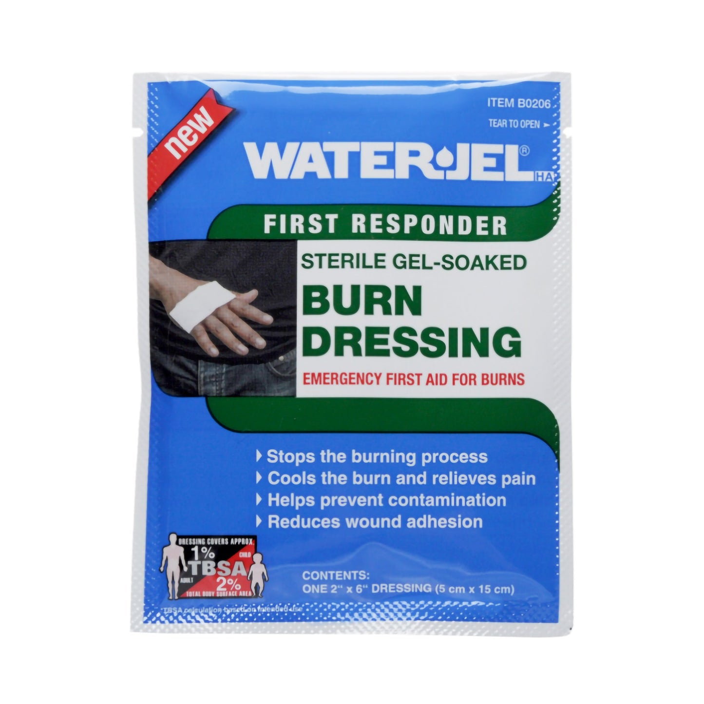 Water-Jel® Burn Dressing, 2 x 6 Inch