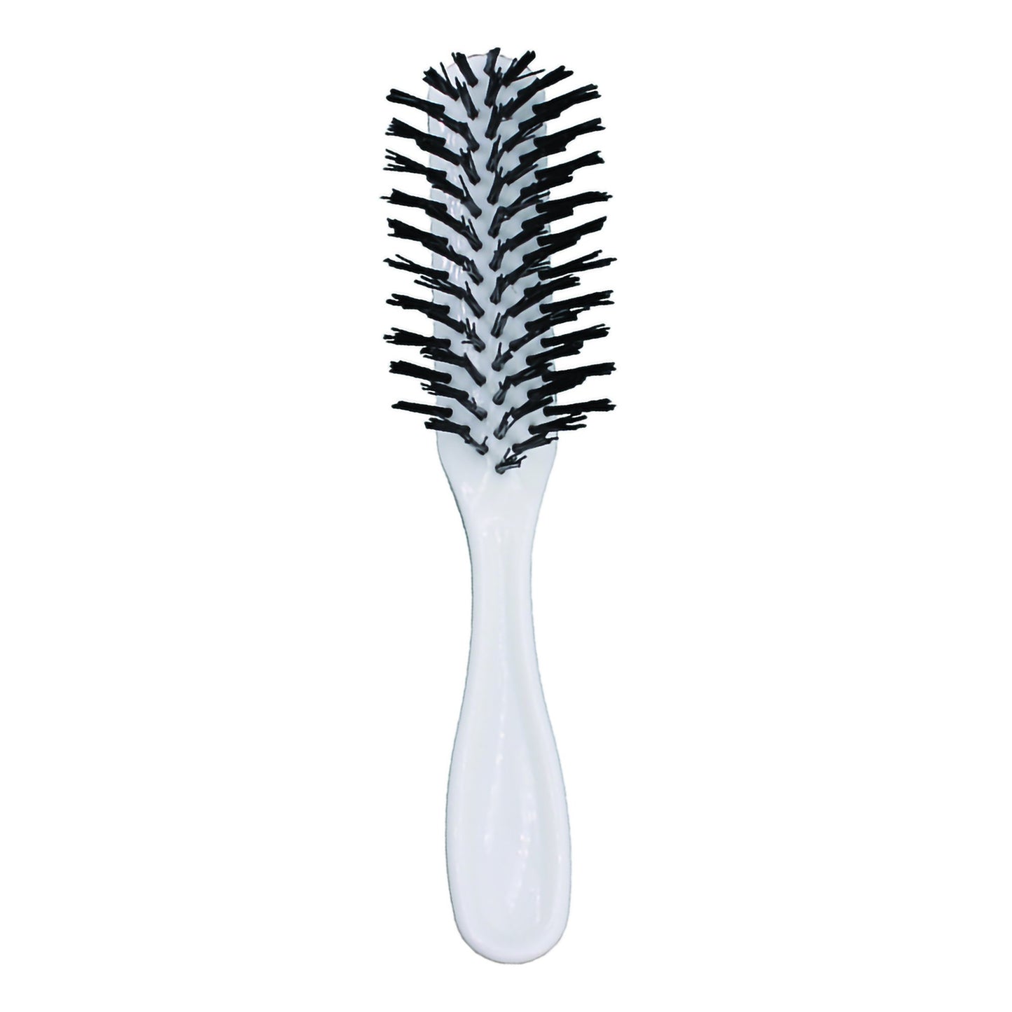 Hairbrush with Nylon Tuft Bristles, 7.25 Inch Length