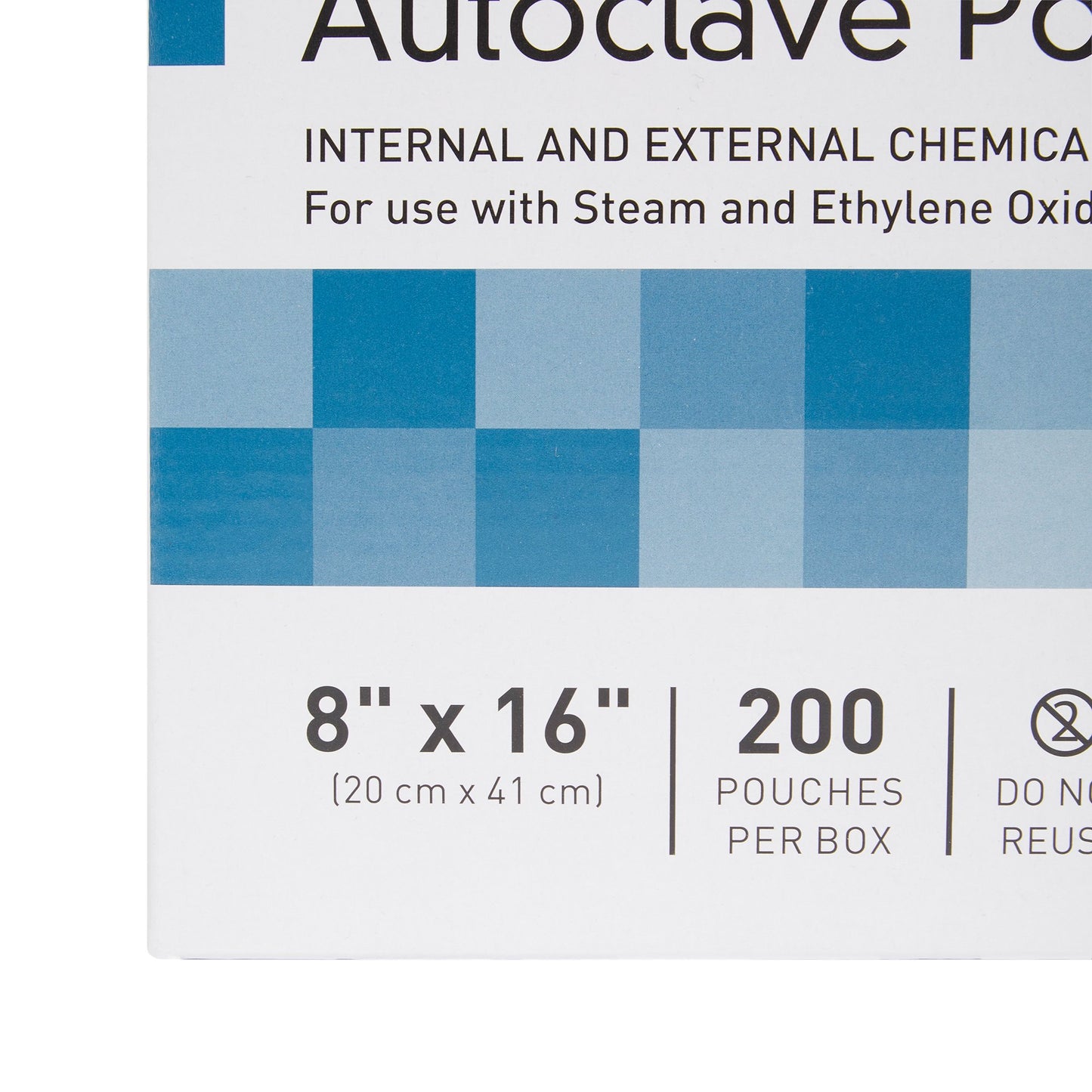McKesson Sterilization Pouch, 8 x 16 Inch