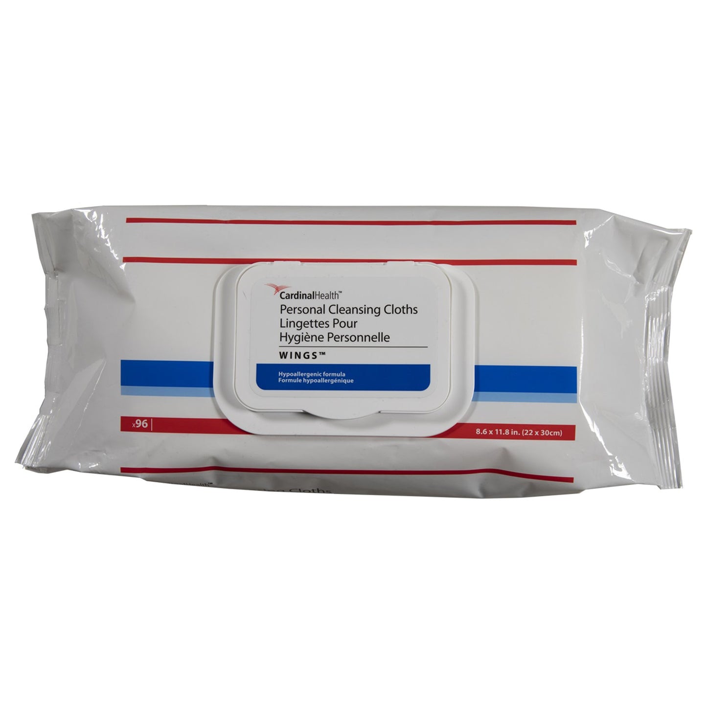 Cardinal Health™ Wings™ Personal Cleansing Cloths, Soft Pack, 96 ct.