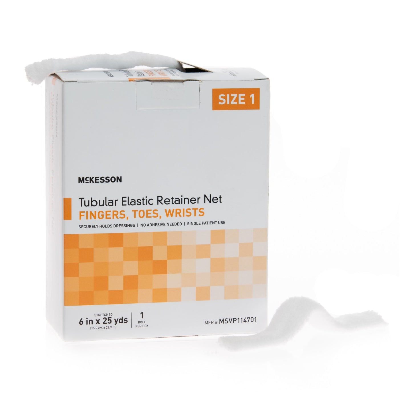 McKesson Tubular Bandage, Size 1, 25 Yard