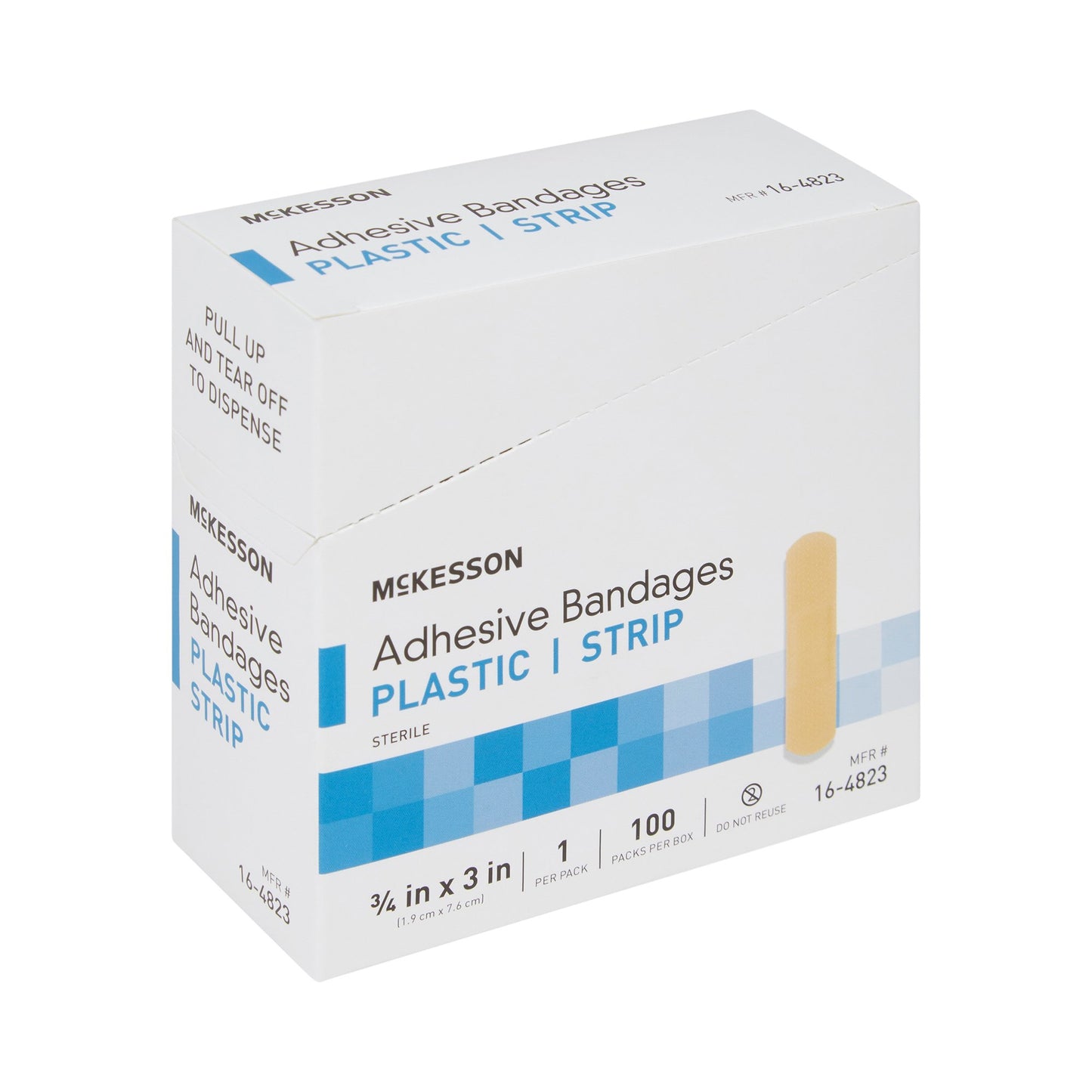 McKesson Adhesive Strip, 3/4 x 3 Inch