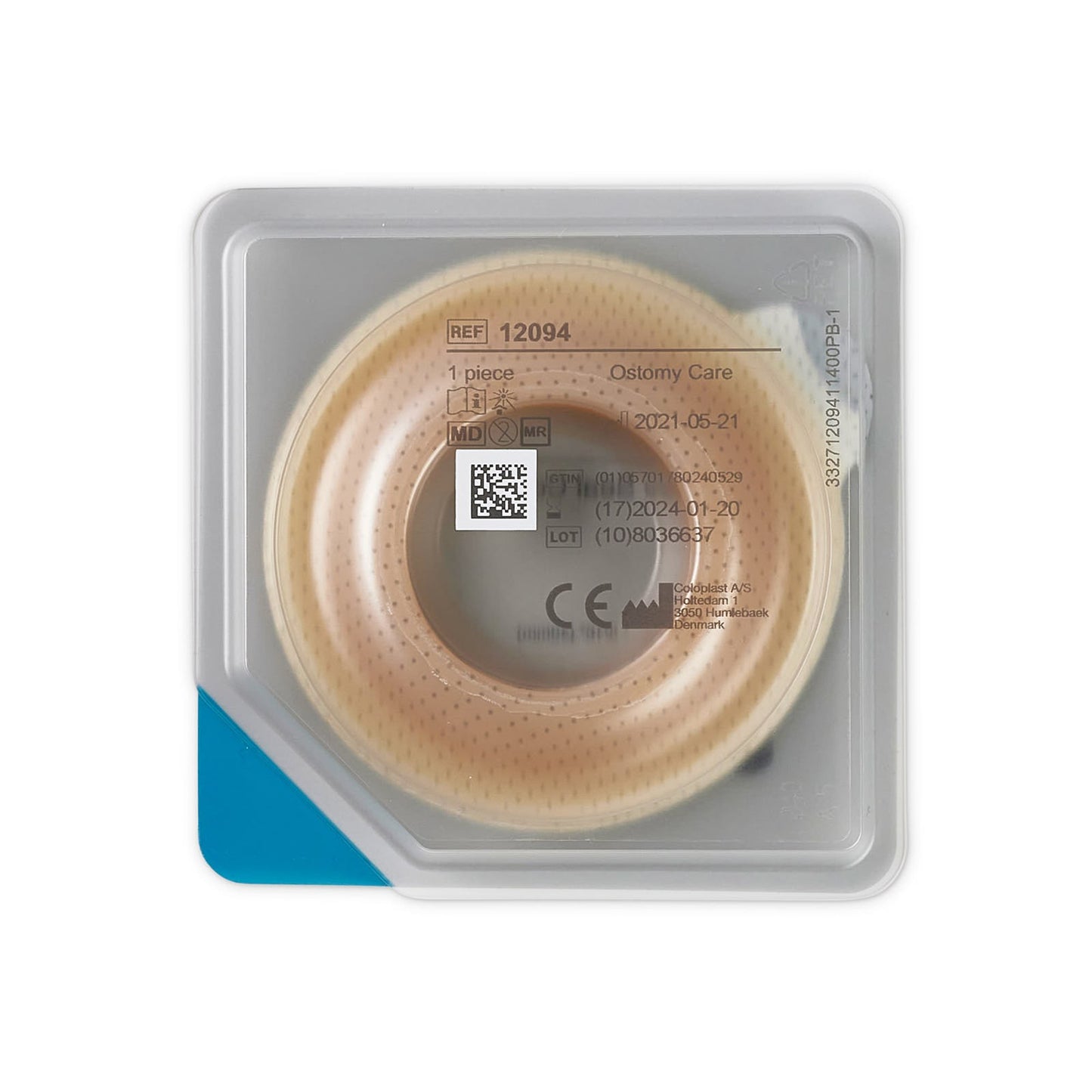 F/Ostomy Pouch Brava 1 9/16" (10/Bx)