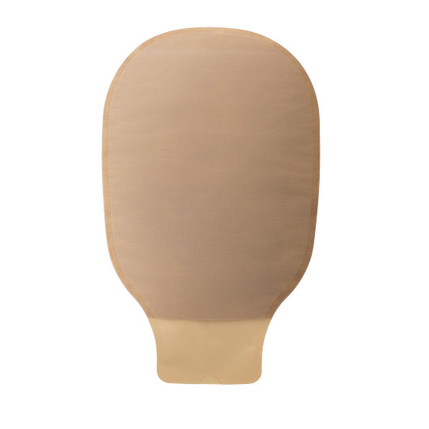 New Image™ 18204 Beige Colostomy Pouch, Pre-cut to Fit 70 mm Stomas, Blue Match