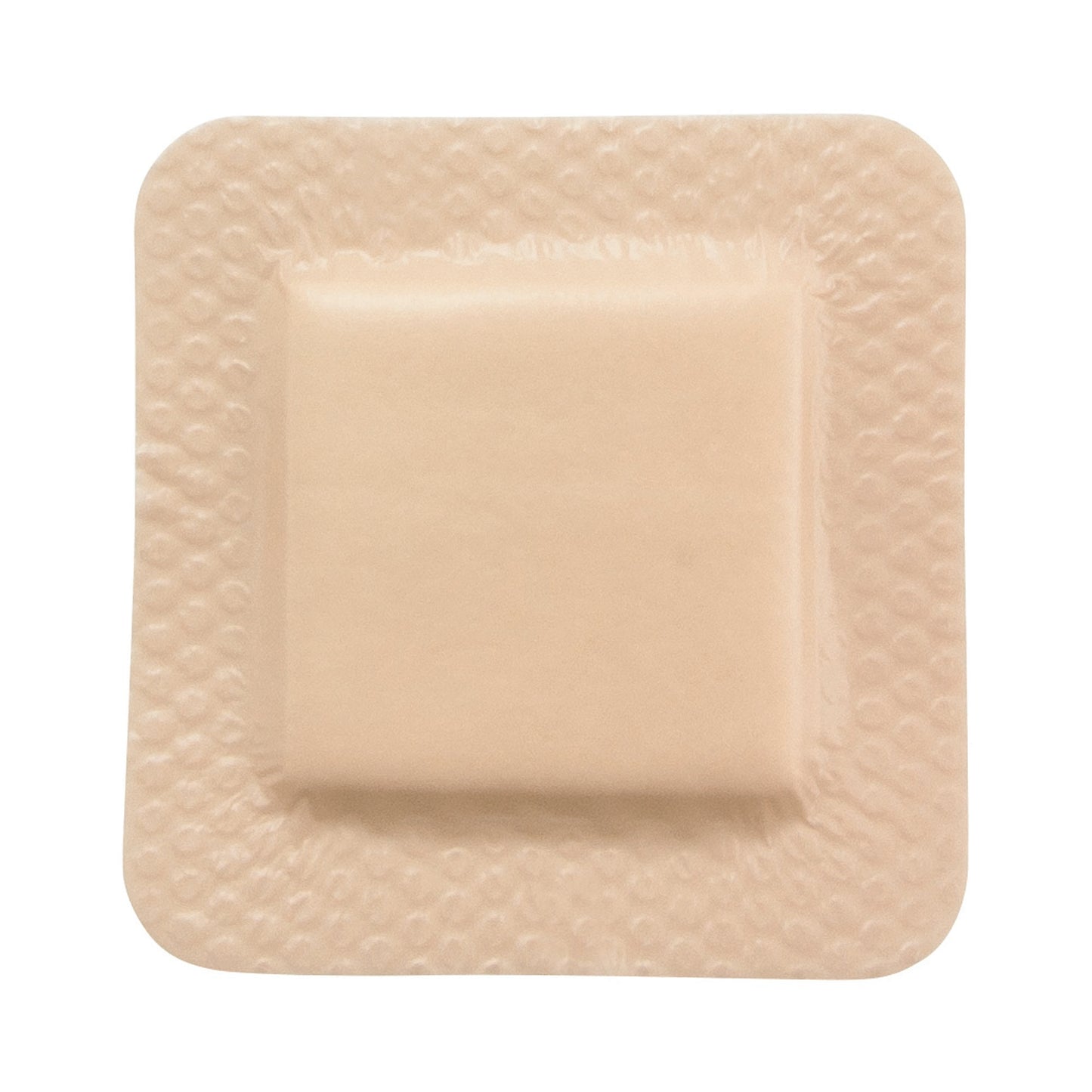 McKesson Lite Hydrocellular Foam Dressings w/ Border & Silicone Adhesive, 4 x 4"