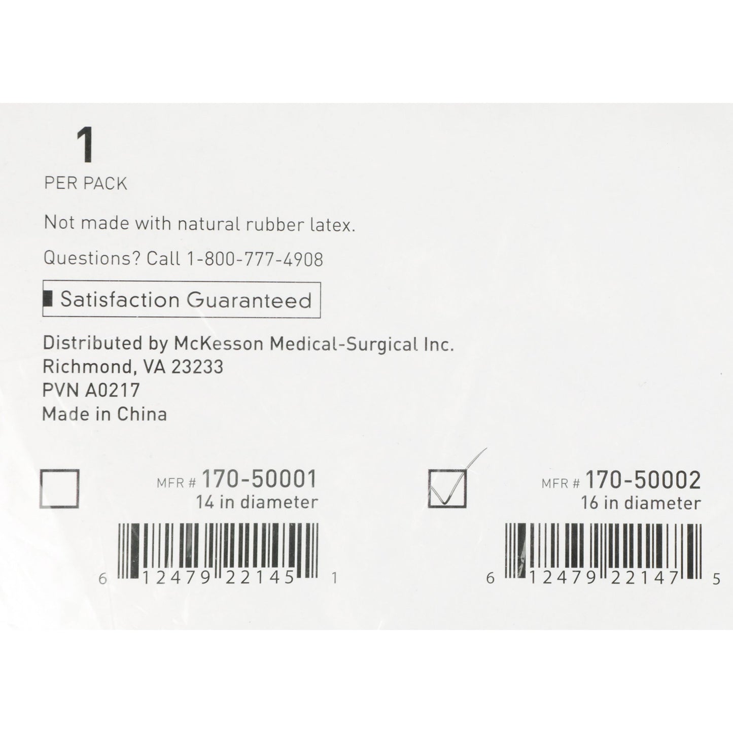 McKesson Donut Seat Cushion, 16 Inch