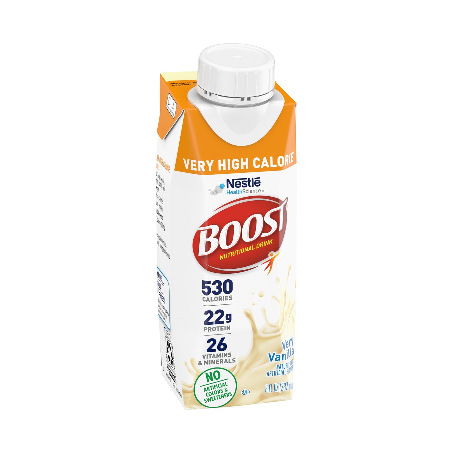 Boost® Very High Calorie Vanilla Nutritional Drink, 8-ounce carton
