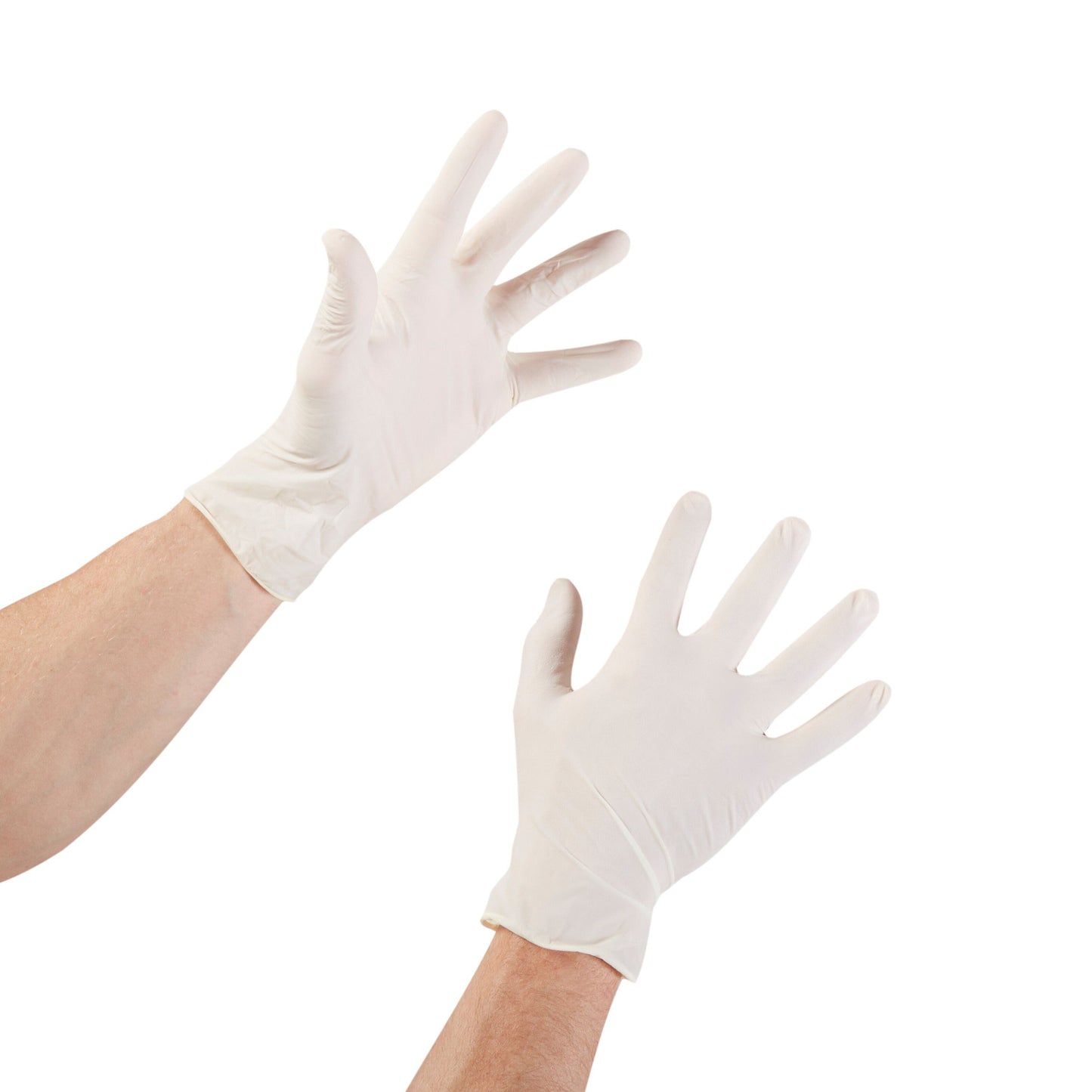 McKesson Confiderm® CL Latex Exam Glove, Large, Ivory