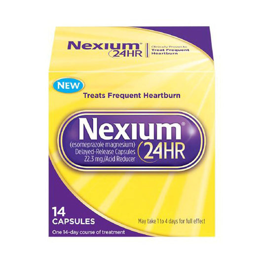Nexium® 24HR Esomeprazole Magnesium 20 mg Acid Reducer Capsules