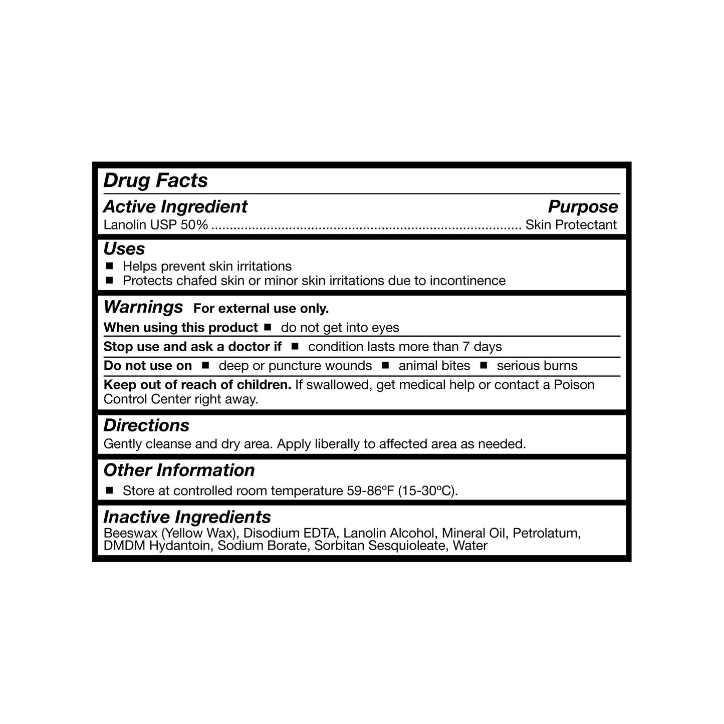 McKesson Unscented Skin Protectant Cream