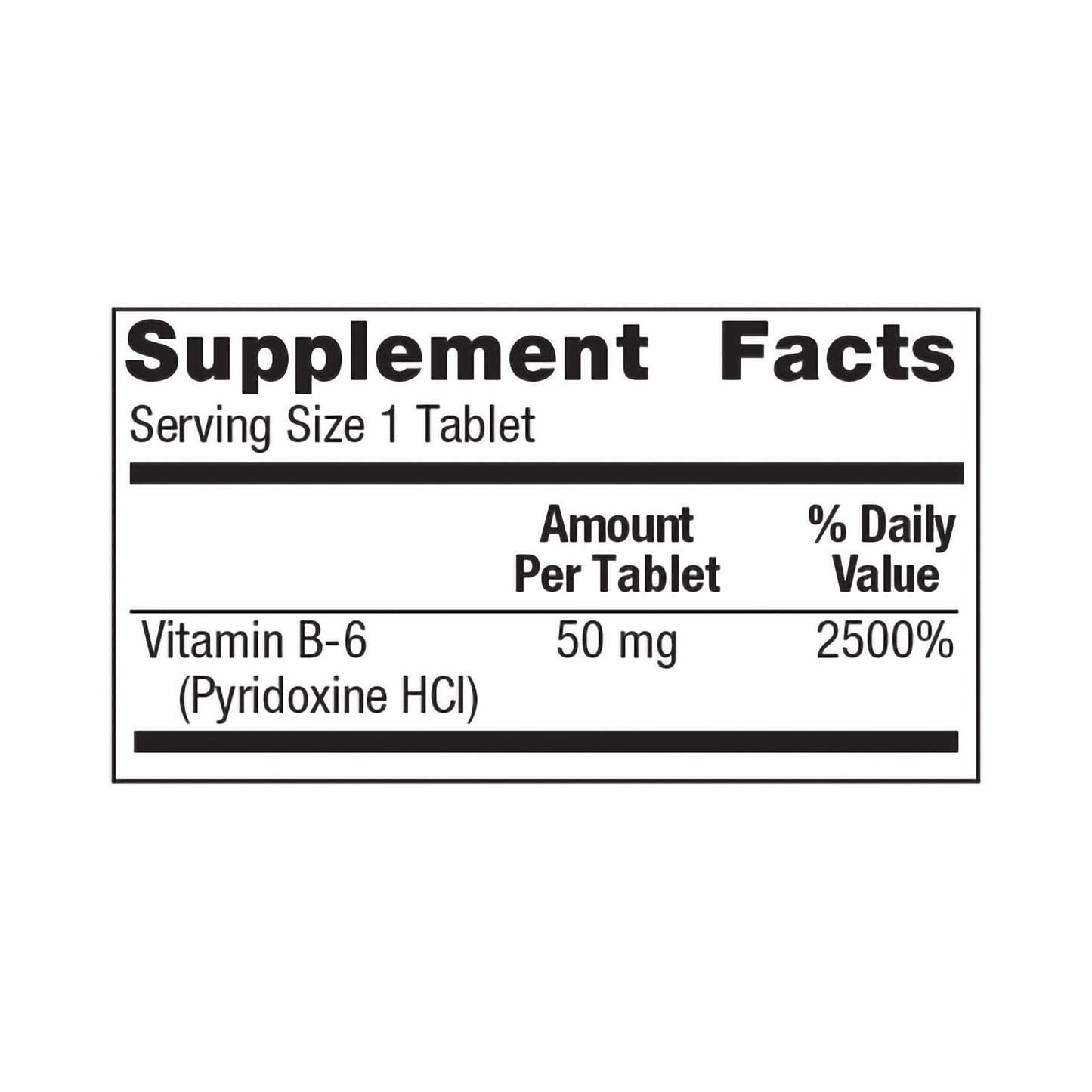 Geri-Care® Vitamin B-6 Supplement