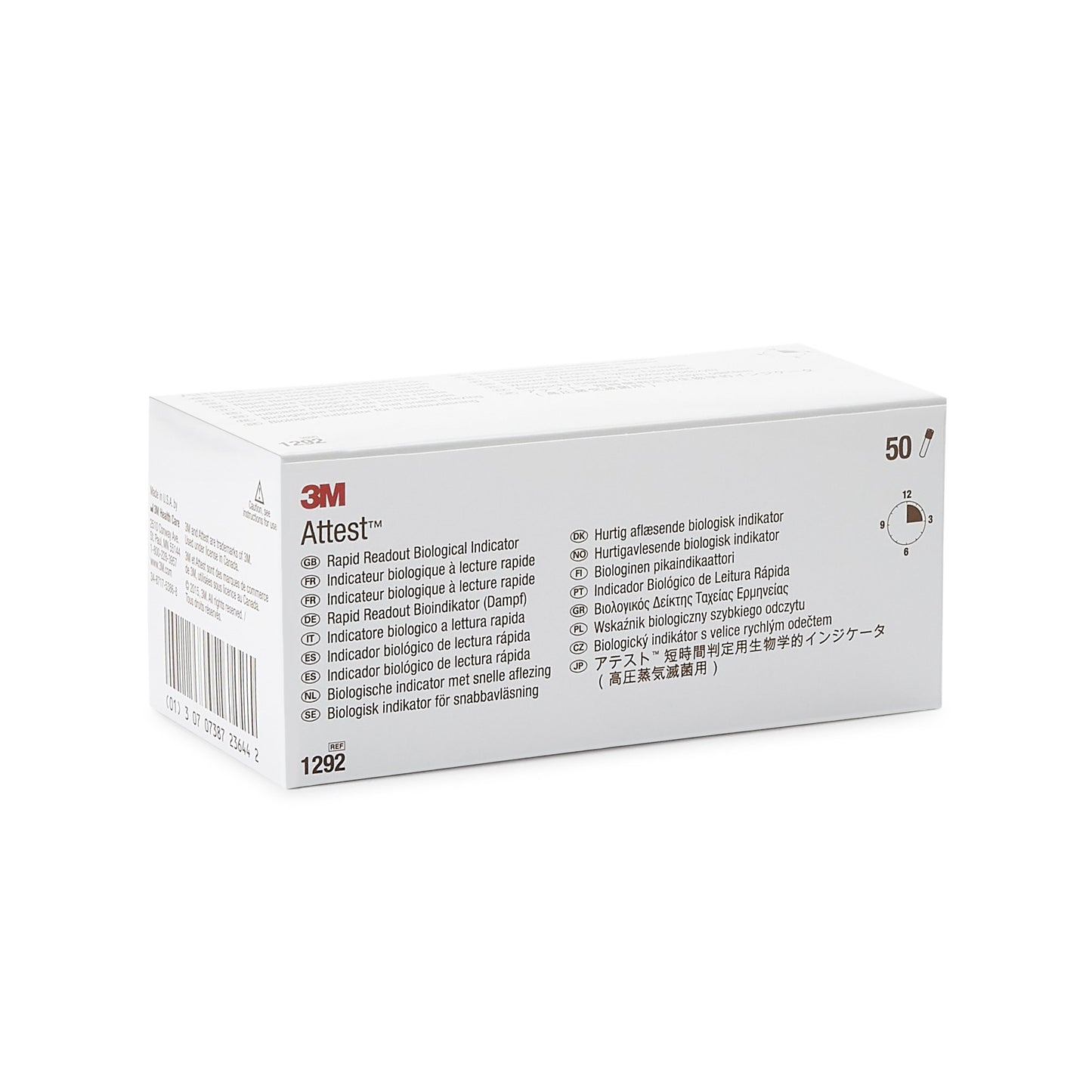 3M™ Attest™ Rapid Readout Sterilization Biological Indicator Vial