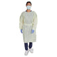 McKesson AAMI Level 2 Isolation Gown, Tape Tab Neck Style, Extra Large, Yellow
