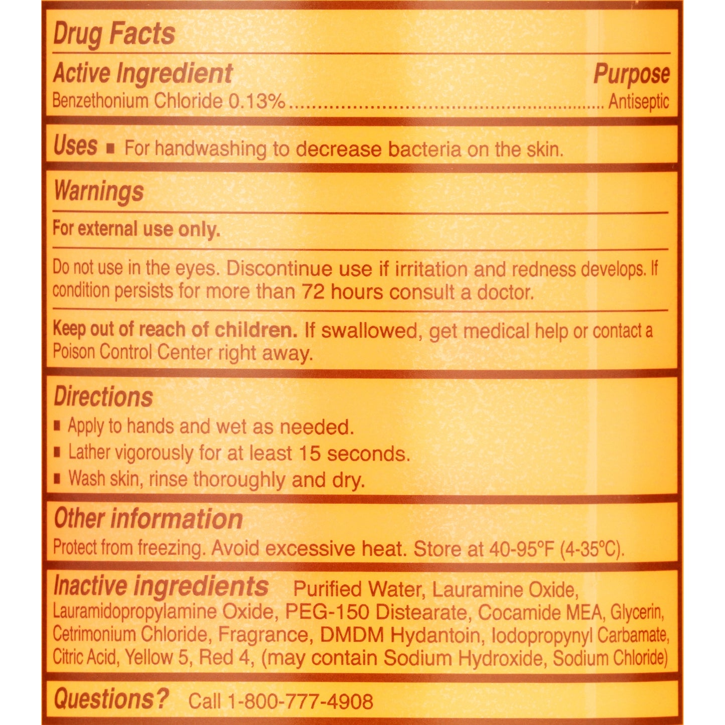 McKesson Clean Scent Antibacterial Soap, 18-ounce bottle