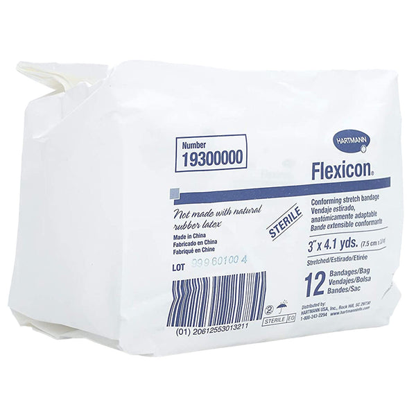 Flexicon® Sterile Conforming Bandage, 3 Inch x 4-1/10 Yard, One-Ply