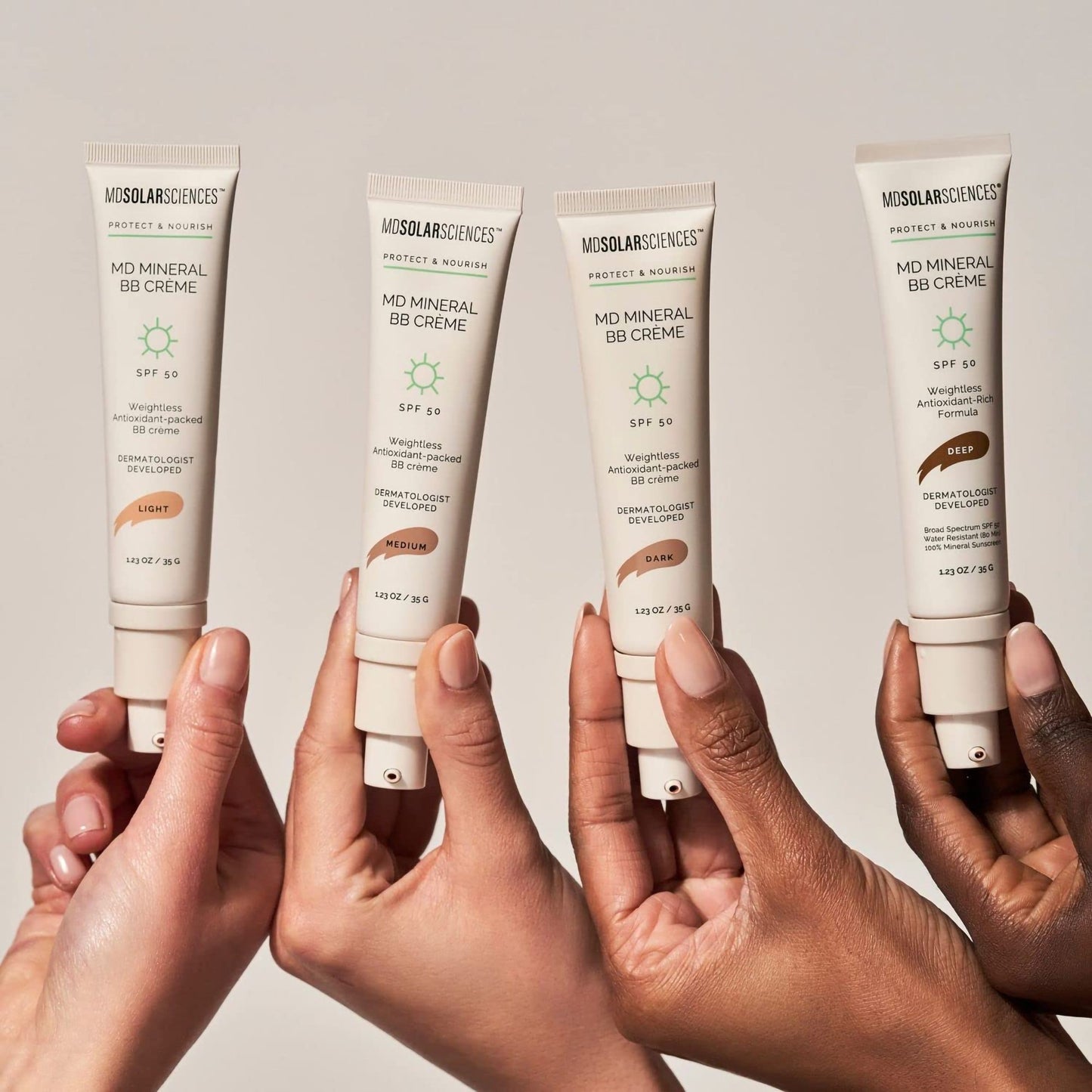 MDSolarsciences™ MD Mineral BB Crème SPF 50, Light