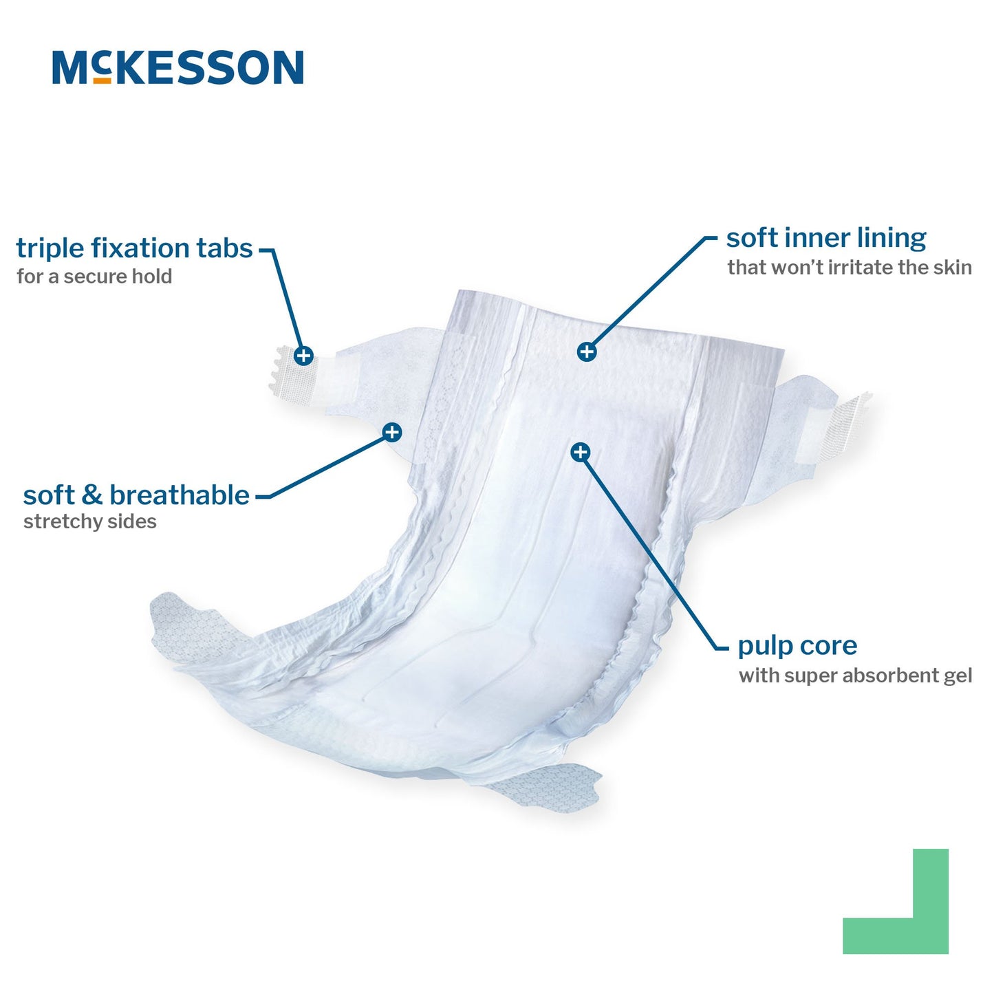McKesson Baby Diaper, Size 5