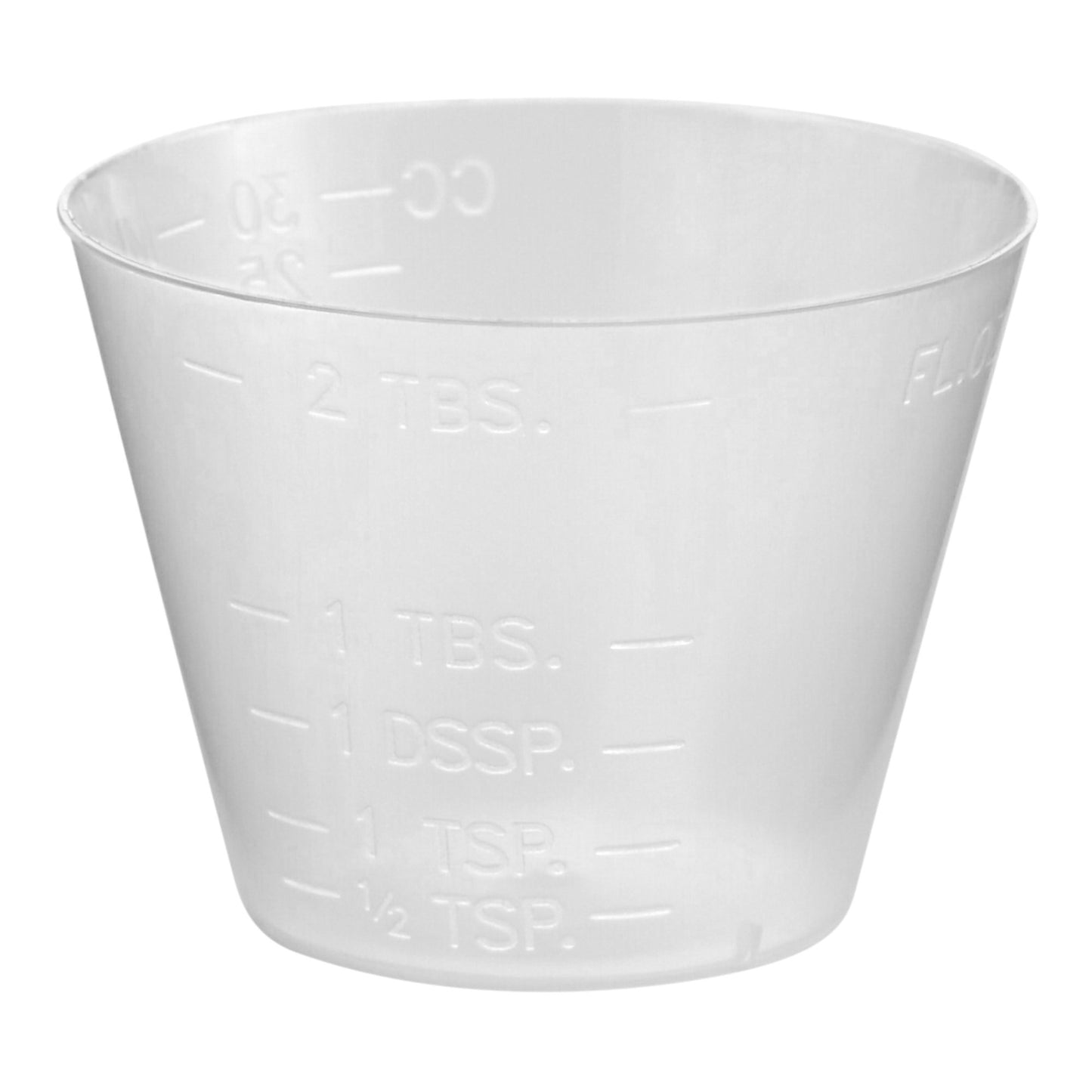 McKesson Graduated Medicine Cup, 1-ounce capacity