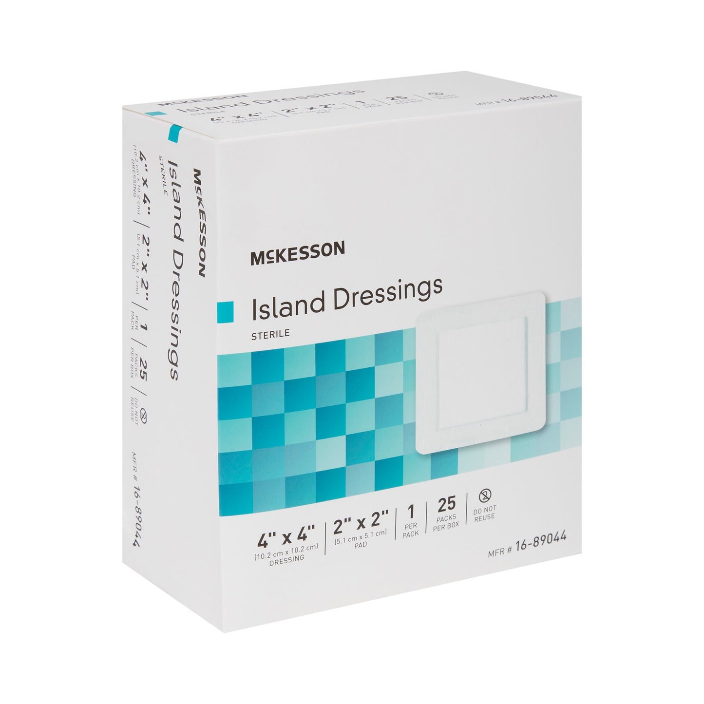 McKesson Adhesive Dressing, 4 x 4 Inch