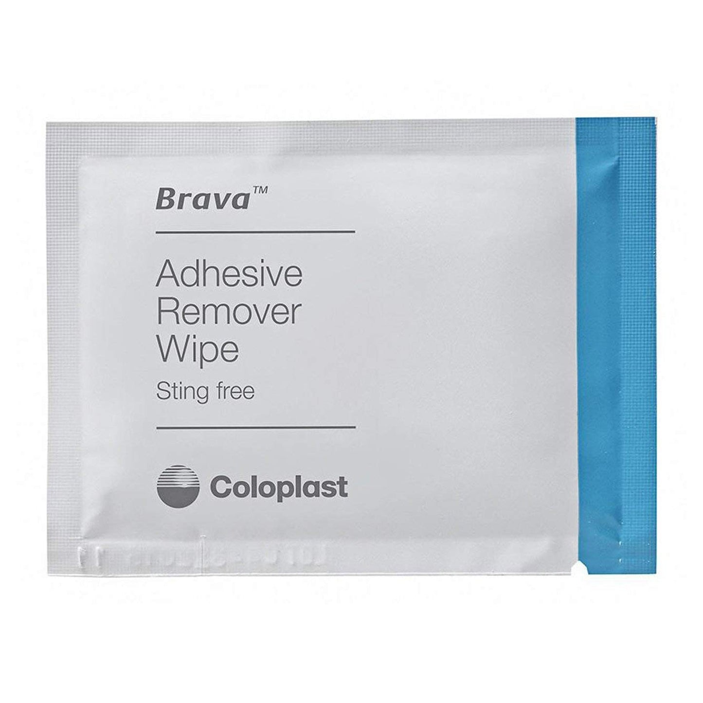 Brava® Adhesive Remover Wipes, Alcohol-Free, No-Sting Formula, 6 x 4.5 Inch
