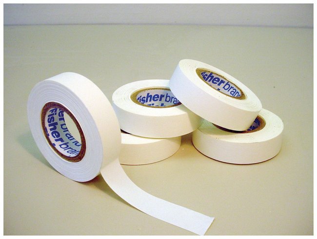 LABEL TAPE 1.5" WRITE-ON WHT-9 F TO 250 F NO RE FSHSCI
