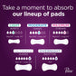 Poise® Fresh Protection™ Overnight Bladder Control Pads