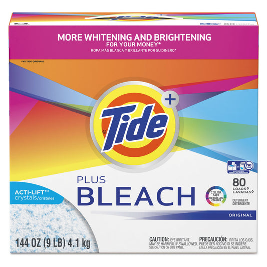 Tide Plus Bleach Powder Laundry Detergent