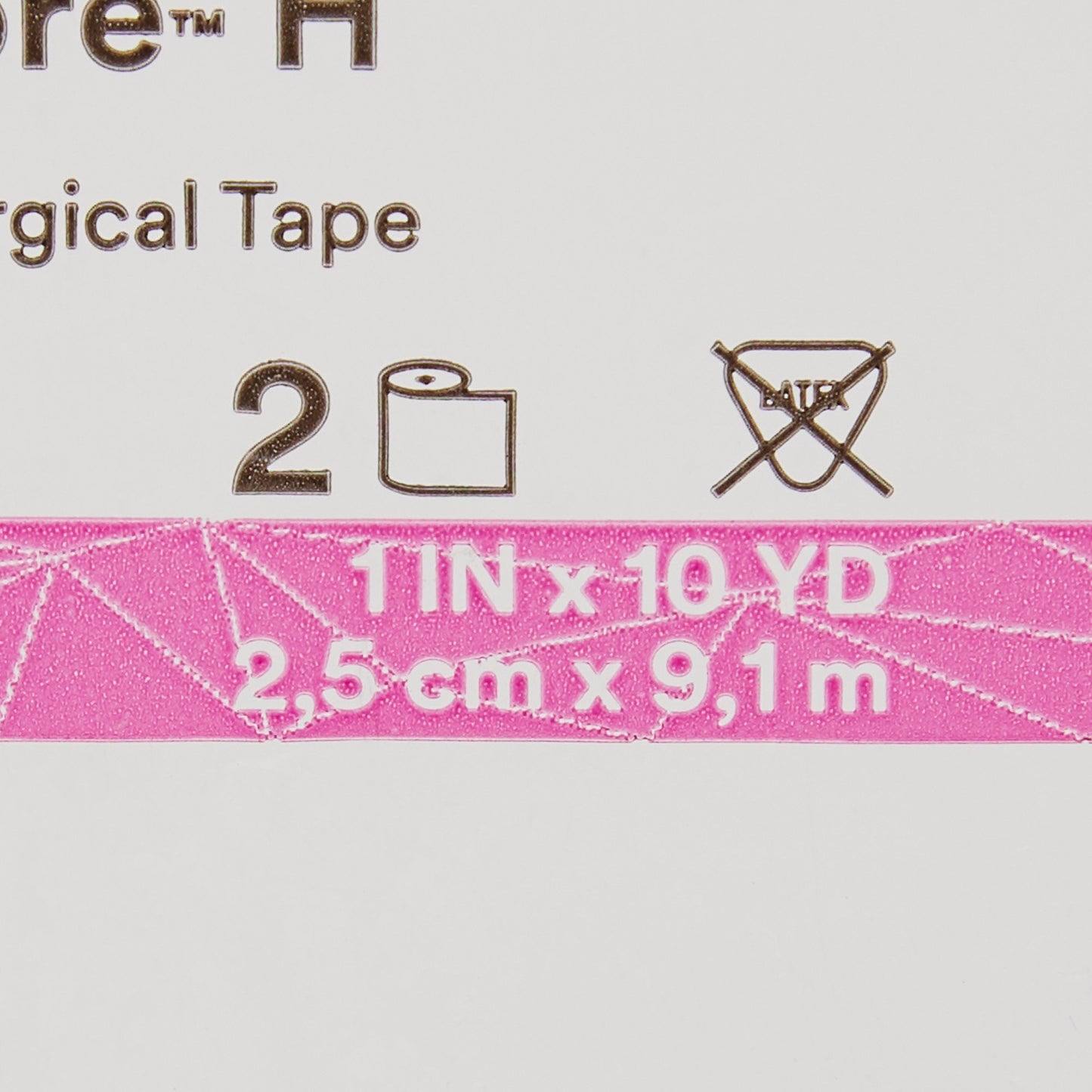 3M™ Medipore™ H Cloth Medical Tape, 1 Inch x 10 Yard, White