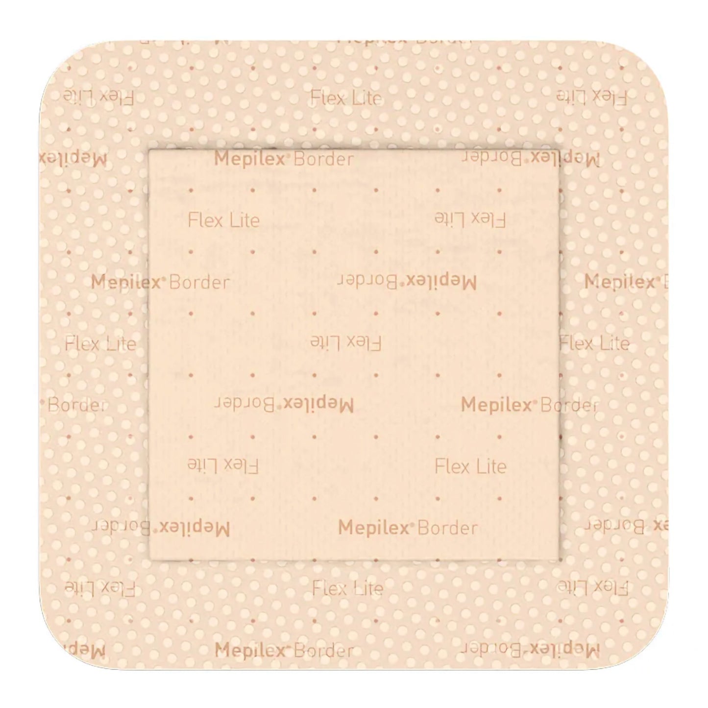 Mepilex® Border Flex Lite Silicone Foam Dressing, 6 x 6 Inch