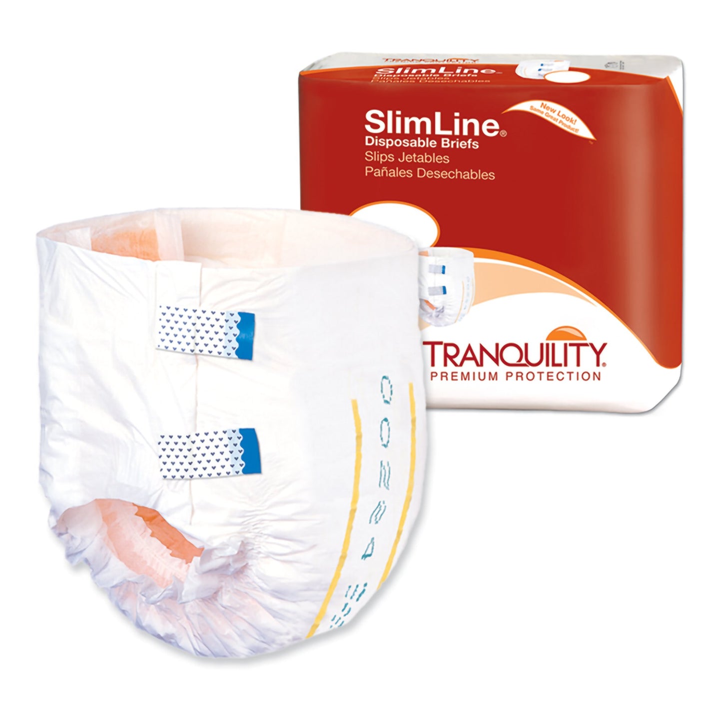 Tranquility® SlimLine® Heavy Protection Incontinence Brief, Large
