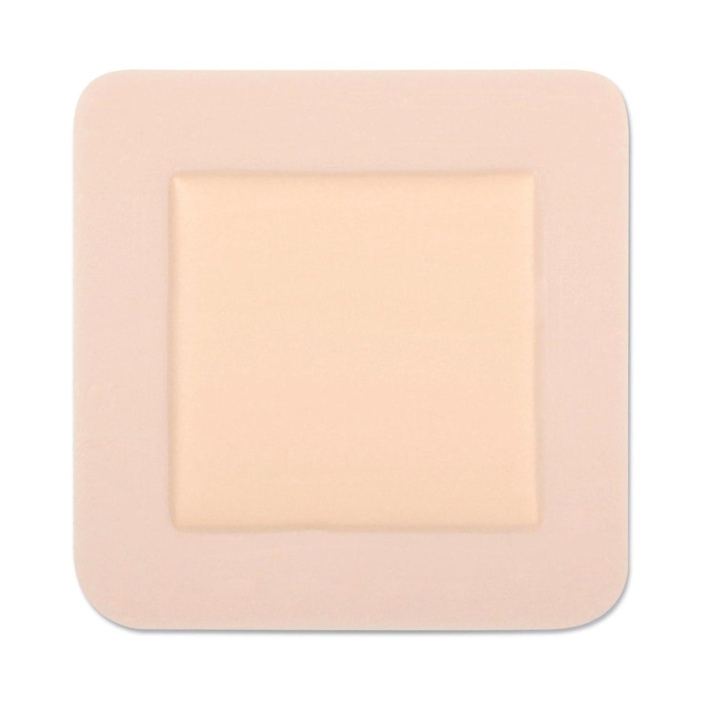 Optifoam® Adhesive with Border Foam Dressing, 4½ x 4½ Inch