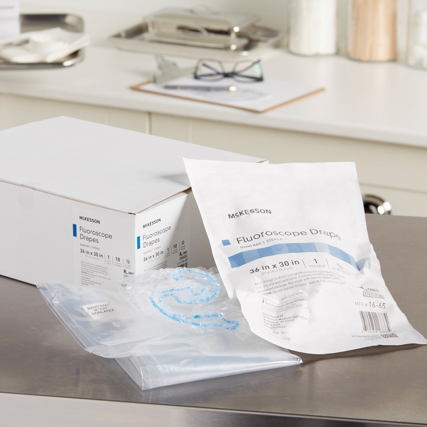 McKesson Single Layer Sterilization Wrap, 30 x 30 Inch