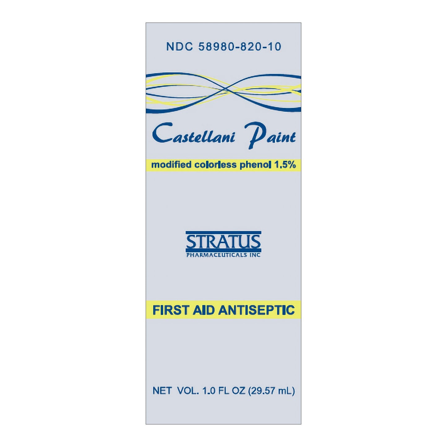 Stratus Castellani Paint Antiseptic Topical Liquid