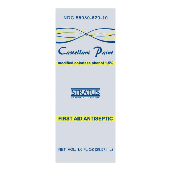Stratus Castellani Paint Antiseptic Topical Liquid